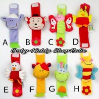 Jual MAINAN BAYI DAN ANAK - GELANG TANGAN RATTLE ANIMAL SERIES Murah