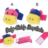 Jual MAINAN BAYI DAN ANAK - GELANG TANGAN RATTLE HIPPO Murah