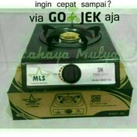 Kompor Gas 1 Tungku MLS KGST-02 Body Teflon Tungku Kuningan
