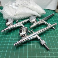 Jual Penbrush 0.2mm Dual Action /Gundam toy model Airbrush (loose box) Murah
