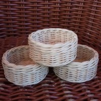 Jual keranjang rotan mini tempat kue,suvenir/accesories Murah