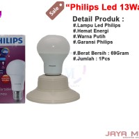 Philips Bulbs 1400L E27 220 - 240V 13 Wat Jm Lampu Led Mutiara Putih