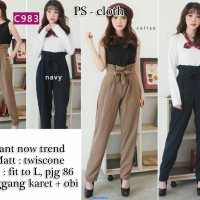 pants now trend-celana panjang-style wanita-casual-ROC