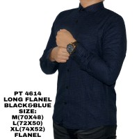 Jual kemeja flanel planel flannel pria navy & red lelaki cowok Murah