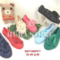 Jual Sepatu wanita jelly shoes import sneakers cewe keds kets DD71089W7 Murah