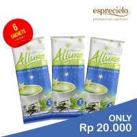 Jual Esprecielo Allure Vanilla Green Tea Latte Value Pack (3pcs D-bag @48g) Murah