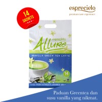 Jual Esprecielo Allure Vanilla Green Tea Latte Eco Bag - 14 Sachet @24gram Murah