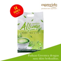 Jual Esprecielo Allure Green Tea Latte Eco Bag - 14 Sachet @ 24gram Murah