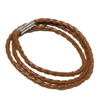 Jual Gelang Pria Bandage Buckle Kulit Hitam Murah