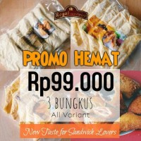 Jual Promo Royal Sandwich cemilan roti goreng pizza beef coklat keju Murah