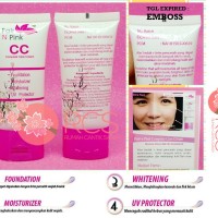 Fair n Pink CC Cream FOUNDATION, PELEMBAB, PEMUTIH, SUNBLOCK ~ BPOM