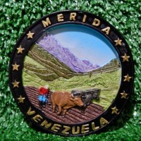 magnet kulkas oleh oleh murah dari negara venezuela
