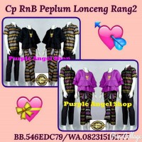 Jual Couple Setelan Rok LILIT N Blouse Peplum Lonceng Batik PRODO RANG-RANG Murah