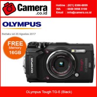 Jual OLympus Tough TG-5 Black /kamera underwater Murah