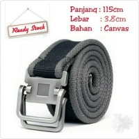Jual Ikat Pinggang Gesper Sabuk Pria Canvas Murah