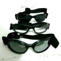Jual Kacamata Motor CO-006 ( Miror, Transparan, Black ) Murah