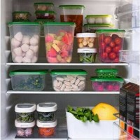 Jual IKEA PRUTA TEMPAT KONTAINER MAKANAN 1 SET ISI 17 PCS Murah