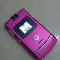 HP Motorola Razr a V3 Pink Full Normal Batangan