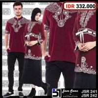 Jual sarimbit baju couple seragam keluarga batik baju muslim sarimbit Murah