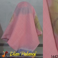 Dian Pelangi 1442 Paris Jumputan jilbab hijab kerudung segi empat
