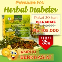 Jual Teh Obat Herbal Diabetes Pankreas Gula Darah Daun Yakon (Paket 30Hari) Murah