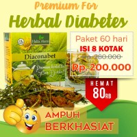 Jual Teh Obat Herbal Diabetes Pankreas Gula Darah Daun Yakon (Paket 60Hari) Murah