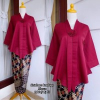 Jual TERBARU Setelan Kebaya Floy Kutu baru Bandage Marun NEW Murah