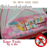 Jual Set kasur bayi, bantal guling, sama kelambu tenda Murah