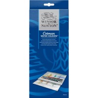 Jual Winsor & Newton Cotman Watercolours Studio Set - 45 Half Pans Murah