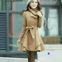 Jual richies blazer cardi coat jaket bahan fleece all size Murah