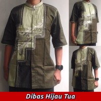 Jual Baju Koko Muslim Pria Dewasa, Bordir Modern Me.0021 - Lengan Pendek Murah
