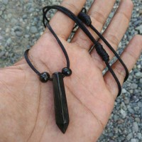 Jual Liontin Naruto Giok Hitam a.k.a Black Jade Aceh bentuk mini Murah