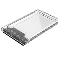 Jual ORICO 2139U3 2.5 inch Transparent USB3.0 Hard Drive Enclosure Murah