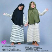 pusat GROSIR baju jasmine kids syari kaos nevada