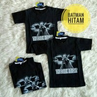 Jual Kaos Anak Karakter Batman Hitam Murah