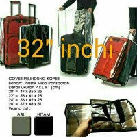 Jual Cover PELINDUNG KOPER TRANSPARAN PVC BENING 32