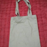 Jual grosir tote bag kanvas polos Murah