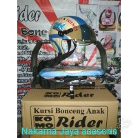 Jual Paket Kursi boncengan & Helm retro anak Murah