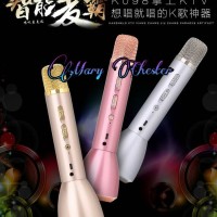 Jual Mic KTV Bluetooth K098 Portable Wireless Microphone Speaker Karaoke Murah