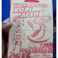 Jual Biji Kopi Robusta (Kopi Aceh) 100% Kopi Pilihan Murah