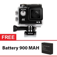 Jual Onix XCOM X3 Action Camera 4K HD 16MP HITAM Carton Box Murah