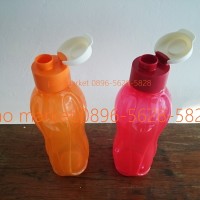 Jual tupperware eco bottle 750ml tutup flip top ( 1 set isi 2 ) Murah