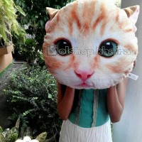 Jual Termurah Bantal Kucing 3D Lucu Best Seller Murah