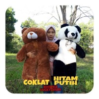 Jual BONEKA BERUANG TEDDYBEAR / TEDDY BEAR / PANDA JUMBO 80cm Murah