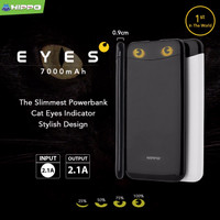 Jual TRAND Hippo Power Bank Eyes 7000 mAh Slim and Stylish -LPS189 Murah