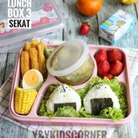 Jual bento / kids / Kotak Makan / rantang / lunch box / kotak makan set Murah