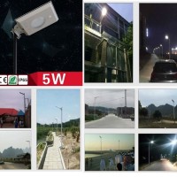 Lampu Jalan 5W Sensor PIR 48 LED Solar Power