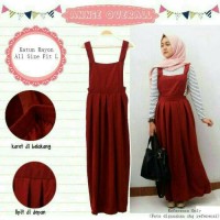 Jual ANNIE B: JUAL OVERALL LONG SKIRT MAXI DRESS ROK PANJANG BISA JUMBO Murah