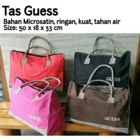 Jual TERMURAH Tas Guess Big Size Fashion Travel Bag Murah