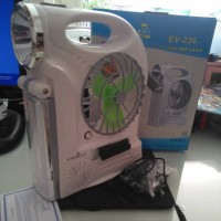Jual emergency lamp senter radio kipas angin EV236 Murah